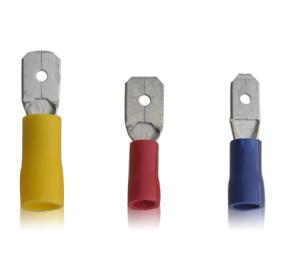 Quality Male Cable Terminal Connectors Coated Tin UL Insulated wholesale