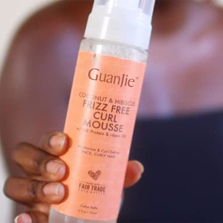Alcohol Free Strong Hold Mousse Sulfate Free Silicone Free