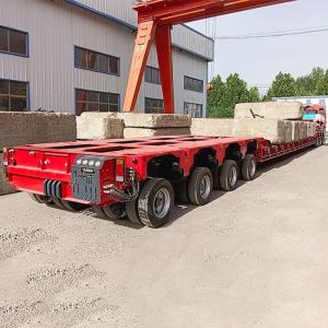 Quality TITAN Nicolas Modular Trailer | Multi Axle Hydraulic Low Bed Trailer wholesale