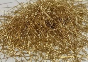 Quality Copper Concrete Micro Steel Fiber 6mm Length For Precast Slab wholesale
