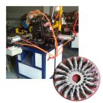 220v Twisted Knotted Bevel Stainless Steel Wire Brush Making Machine with 2 hols