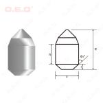 Rotary Carbide Drilling Tools Buttons K50 YG16 Material HRA 87 Hardness
