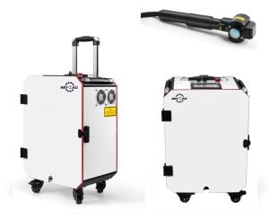 Quality 2m Fiber 100W Laser Rust Removal Machine For Stainless Steel Carbon Steel Aluminum wholesale