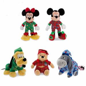 Quality Cute Sleepwear Disney Stuffed Toys Christmas Holiday Promotion Red Blue wholesale