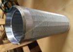 V Wire Wounds Screen Wedge Wire Mesh Stainless Steel 304 Material For Water