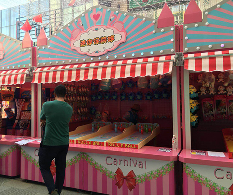 Darts Tossing Balls Fun Carnival Booths For Festival Activity Amusement