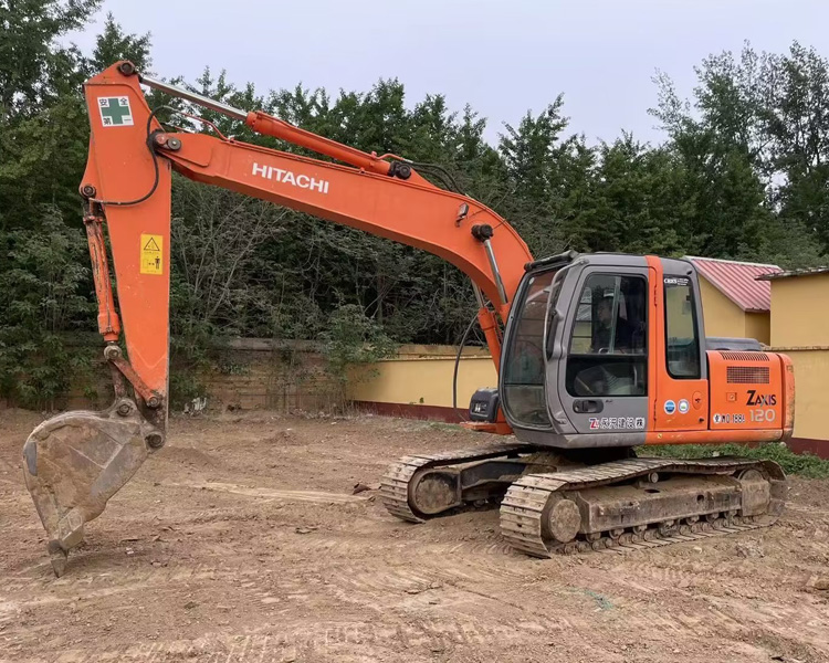 12tons Retroexcavator Second Hand Zasis 120 Hitachi XX 120