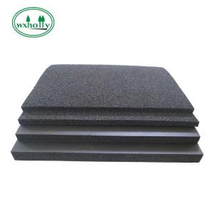 Quality Soft Engineering Thermal Insulation 45kg/M3 Fireproof Rubber Sheet wholesale