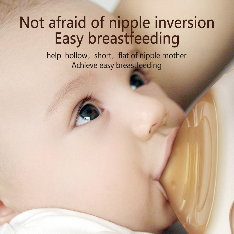 Nitrosamine Free Geometric Breastfeeding Nipple Protector Silicone Breast Shield For Nursing
