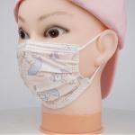Anti Dust 17.5x9.5cm 3 Ply Non Sterile Kids Surgical Masks 25gsm
