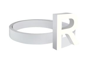 Quality Channel Letter Edge Strips 0.6mm White Color Aluminum Trim Cap Flat Aluminum Coil wholesale