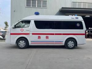 Quality 2023 Euro 5 Foton Emergency Ambulance Car With 130km/H Maximum Speed Ambulance Vehicle For Sale wholesale