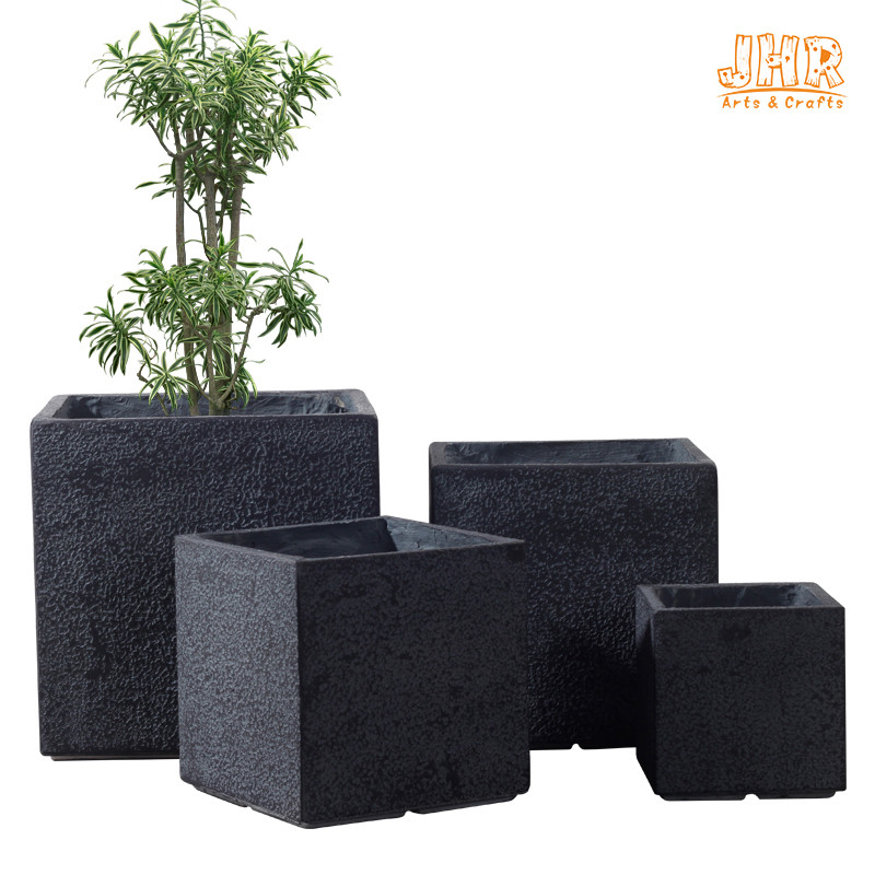 Indoor Planter Pots Clay Flower Pots Garden Planters Square Pot Planter Set Modern Plant Pots