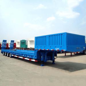 Quality Container Loader RGN Quad Axle 50T Low Deck Trailer wholesale