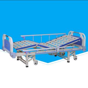 Quality Detachable Automatic Hospital Bed , Collapsible 3 Cranks Electric Nursing Bed wholesale