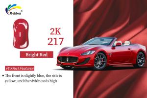 Quality Odorless Bright Red Auto Paint Multipurpose Alkali Resistant wholesale
