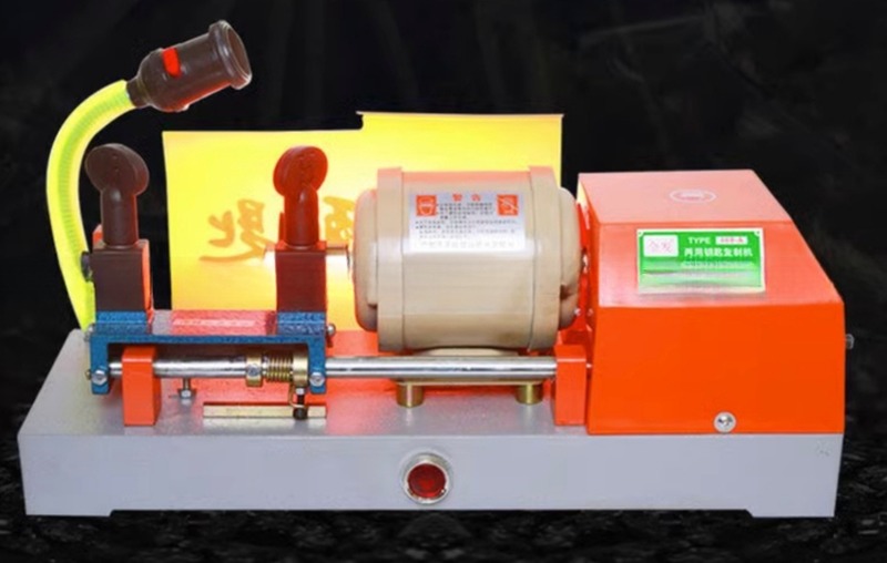 110V/240V/50Hz-60Hz JINFA 468A Horizontal Door Key Cutting Machine With Key Duplicator