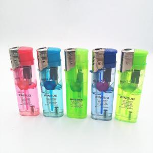 Quality Refillable Electric Windproof Butane Gas Lighter DY-F002 Disposable wholesale