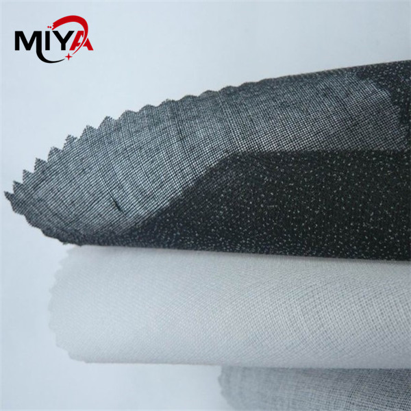Soft Cotton 78gsm Shirt Collar Fusing Interlining