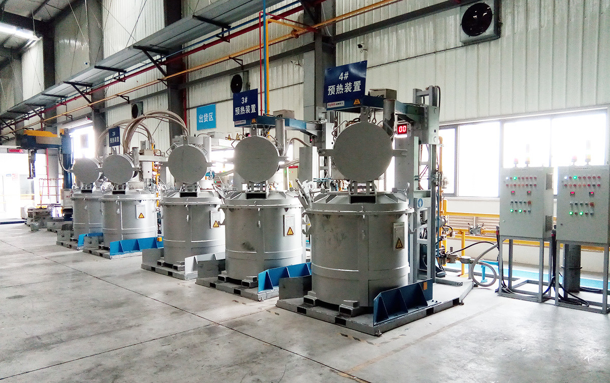 3phases Natural Gas Ladle Preheating System For Long Distance Transfer Ladle Foundry