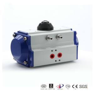 Quality ISO5211/DIN3337 Standard Pneumatic Rack And Pinion Actuator Clean Dry Air Medium wholesale
