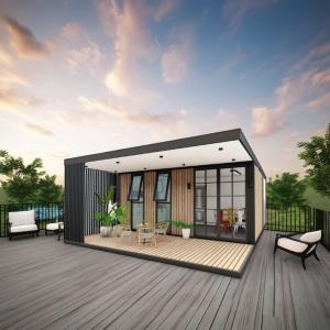 Quality Steel Frame Galvanized Steel Bending 180g Modern Luxury Design Small Prefab Bedroom for Outdoor Garden Home Villa Sale wholesale