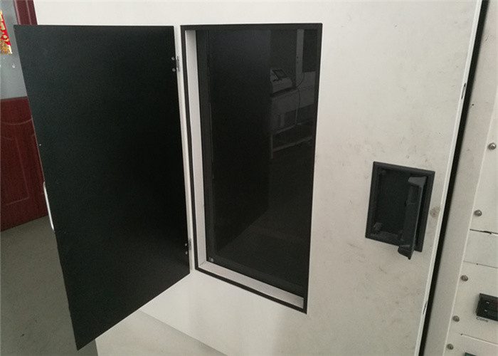 Building Material Smoke Density Test Apparatus , Vertical Flame Test Chamber Standard ASTM D2843