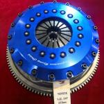 Triple Disc Plate Racing Clutch kit Fit Toyota 1JZ 24T 215mm Friction Plate