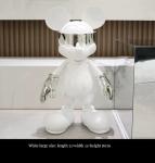 Contemporary Cyberpunk Mickey Mouse Ceramic Ornaments for Living Room and Porch