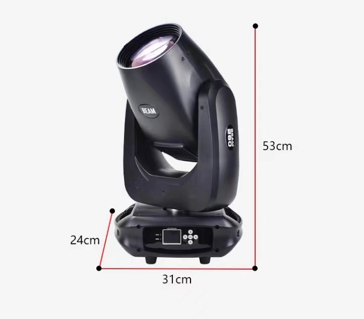 Mini 260W Moving Head Light Sharpy 10R Stage Lighting -10 50C Working Temperature
