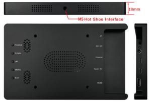 Quality Camera External High Brightness 7 Inch Portable 1080P Aluminum Alloy Housing Monitor wholesale