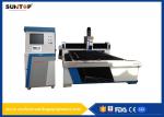 Galvanized Sheet CNC Fiber Laser Cutting Machine 10 KW Power Consumption