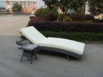 Patio PE Rattan Lounge Chair , Modern Comfortable Chaise Lounge