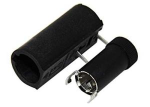 Quality Printed Circuit Board 5x20mm Cartridge Fuse Holder Thermoplastic Tubular Horizontal Mount wholesale