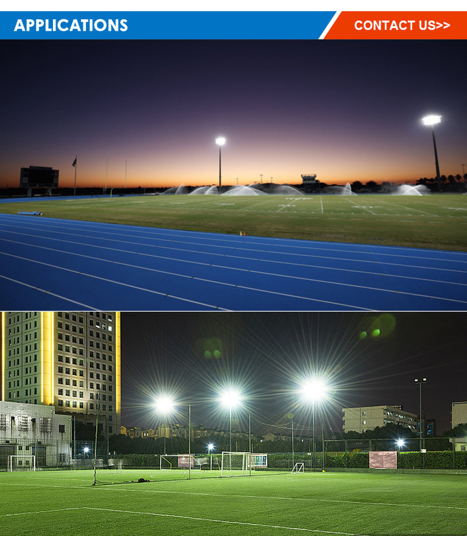 IP 66 3000-6500K Outdoor Gymnasium LED Stadium Lighting OEM ODM