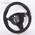 Matte Black Custom Porsche Carbon Fiber Steering Wheel 12K Twill Weave
