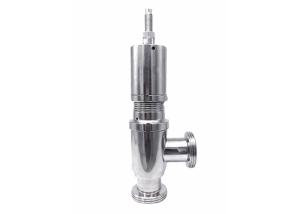 Quality industrial Male Ends Sanitary Pressure Relief Valves Food Rubber Sealing wholesale