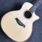 Custom Rosewood Back Side Ebony Fingerboard 41 Inch Solid Spruce Top Acoustic