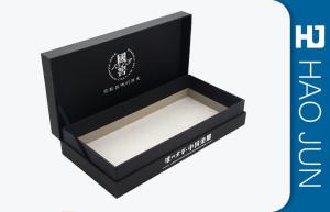 Quality Promotional Black Wine Glass Gift Box With Lids Luxury Packaging Boxes wholesale