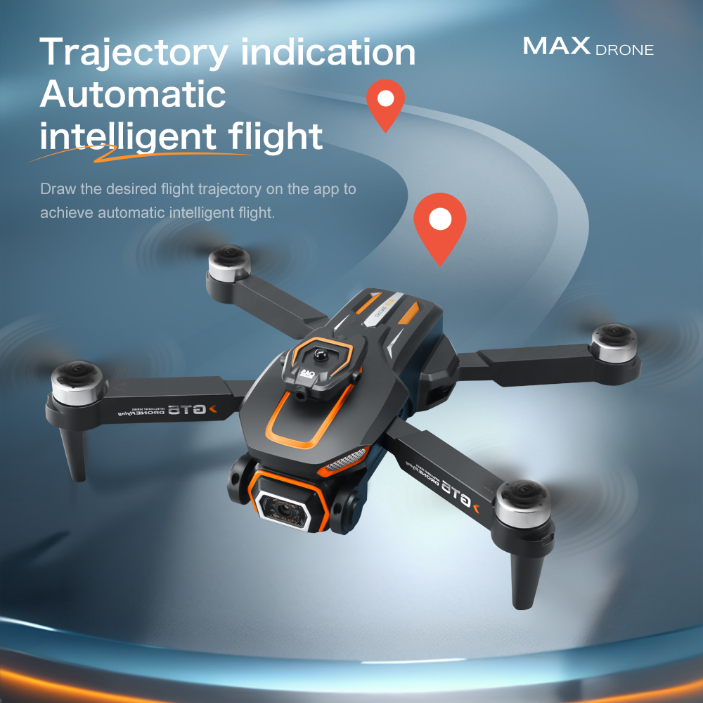 Beginner Drones Gt5 Obstacle Avoidance Mini Drone 14min Flying Drone Smartphone 480p 720p Hd Aerial Photography 2.4g Wifi Fpv Selfie Drone