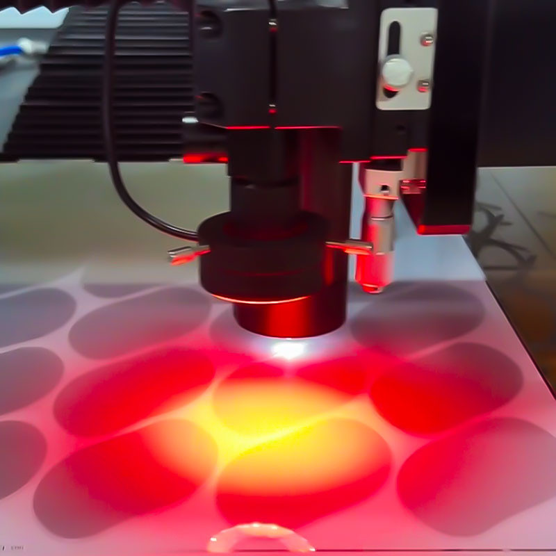 50HZ / 60HZ Laser Glass Cutting Machine 0-500mm/s Cutting Speed