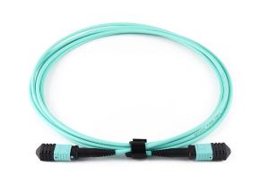 Quality 24F MPO MTP Fiber Optical Cable With LSZH Jacket wholesale