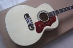 2018 Bleached G200 acoustic guitar / GB GB200 electric acoustic guitar / Chibson