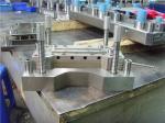 Bending Stamped Sheet Metal Parts , Custom Die Cut Elongated Slot Steel Channel