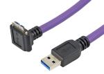 FMPE HDPE 5m 80V 28AWG 5GPps Usb 3 Extension Cable