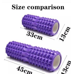 Quality Massage Zones PVC EVA High Density Portable Highly Durable Yoga Daily Exercises Foam Roller wholesale