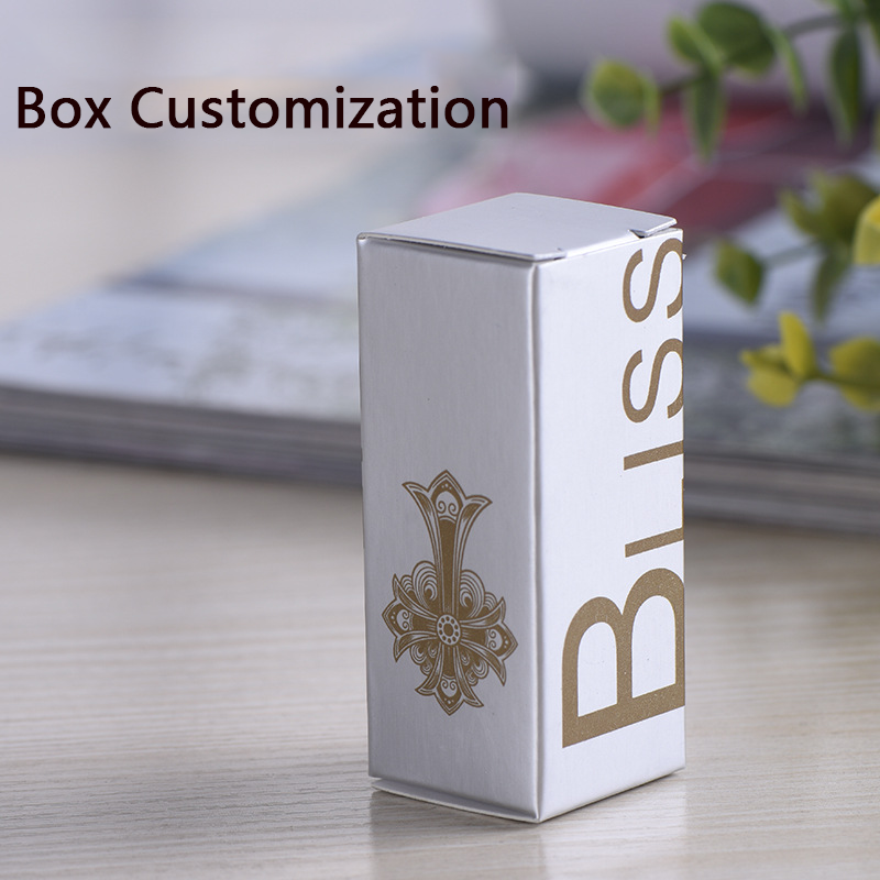 Printed Cosmetic Packaging Box Embossed Texture Gold Foil Stamping Custom Cosmetic Packaging