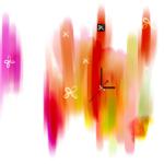 Home Decoration Art Painting Wall Clock B0809
