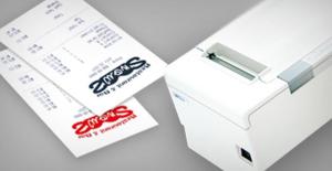 Quality 2 Inch Auto Cutter Thermal Receipt Printer / White Wireless Thermal Label Printer wholesale