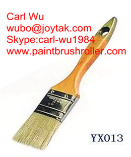 Natural pure bristle Chinese bristle synthetic mix paint brush wood handle plastic handle 2 inch PB-017